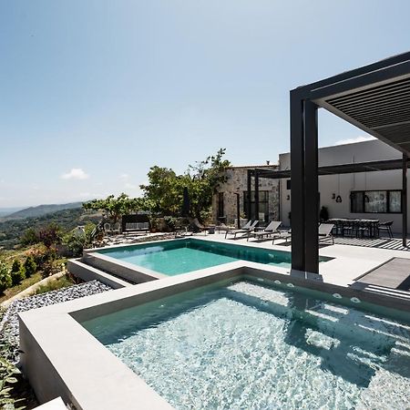 Eumelia Iconic Villa, With Heated Pool & Whirlpool, By Thinkvilla Asi Gonia Zewnętrze zdjęcie