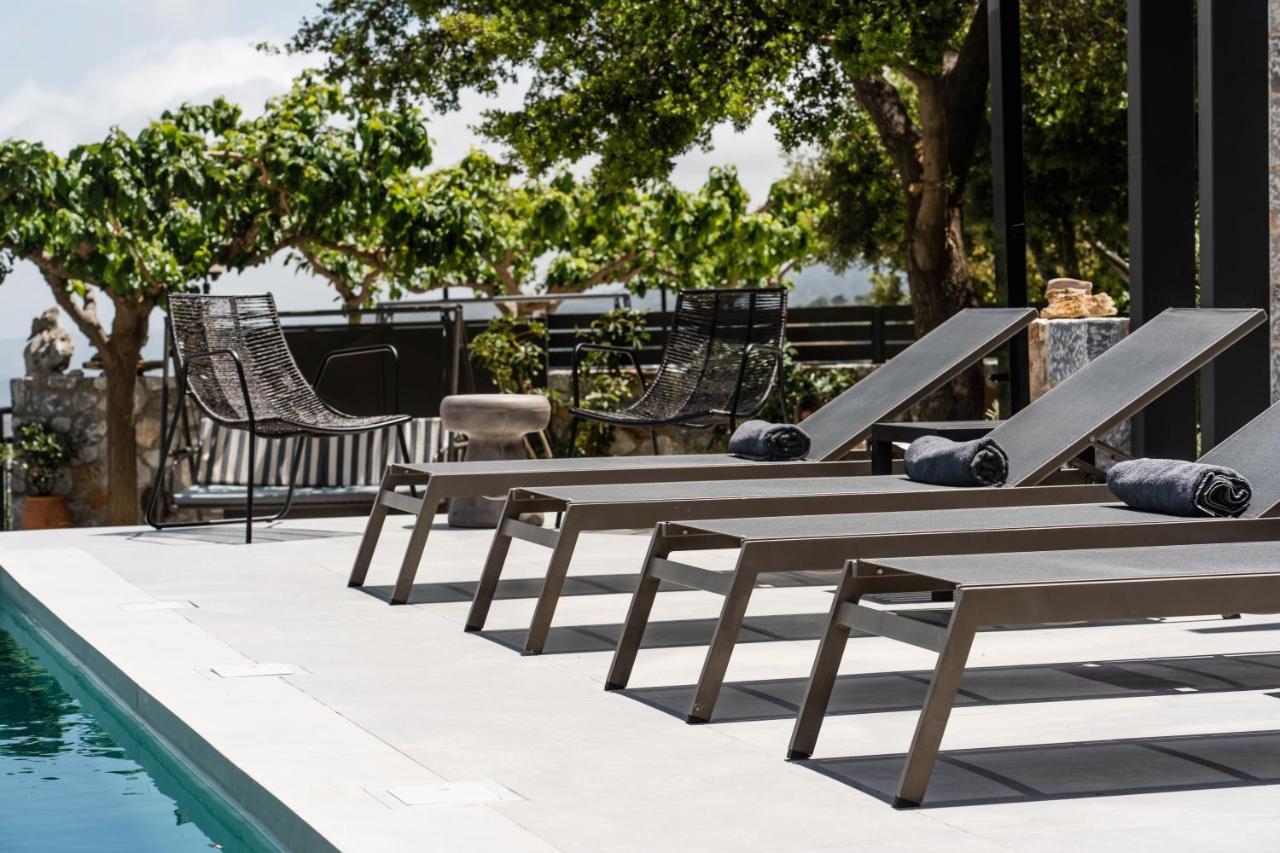Eumelia Iconic Villa, With Heated Pool & Whirlpool, By Thinkvilla Asi Gonia Zewnętrze zdjęcie